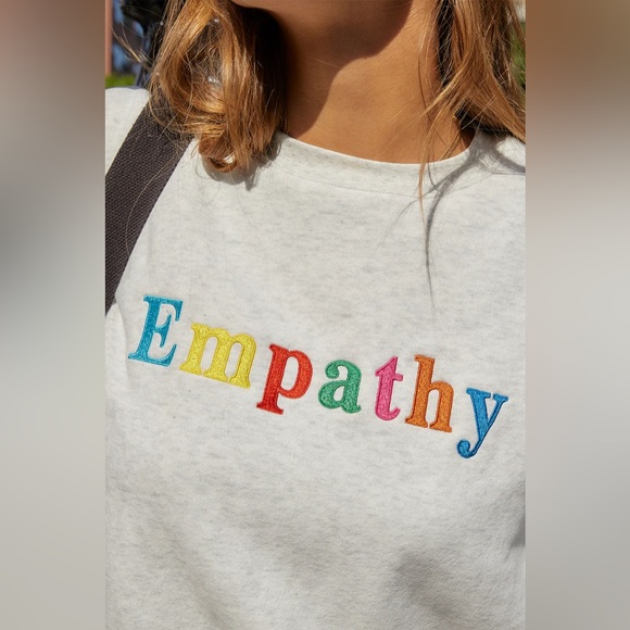 Mayfair| ‘Empathy Always’ Grey Crewneck - Picture 3 of 7